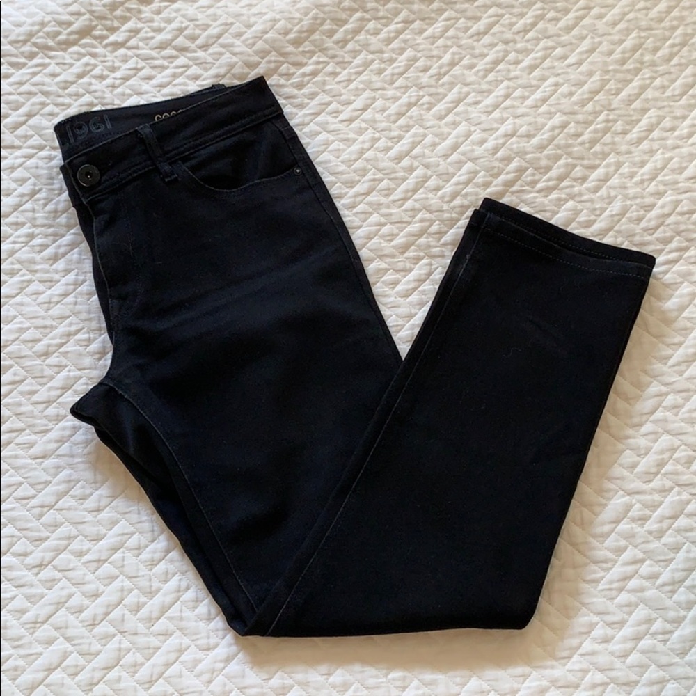 DL 1961 Coco curvy straight jean in black